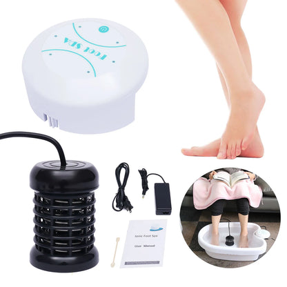 Ionic Detox Foot Bath Spa Machine Portable Salon Ion Aqua Foot Bath Cleanse Hine Beauty Kit