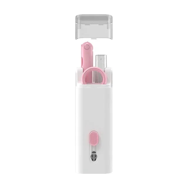 7 in 1 Computer Keyboard Cleaner Kit Earphones Cleaner Brush For AirPods Computer Tablet Laptop TV Screen Phone Cleaning Tools