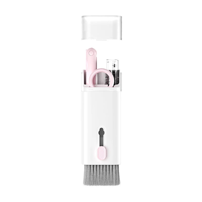 7-in-1 Computer Keyboard Cleaner Brush Kit Bluetooth Earphone Cleaning Pen For Airpods 3 Pro Headset Cleaning Tool Keycap Puller