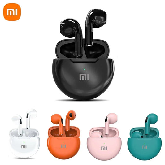 Xiaomi Pro6 True Wireless Headphone Bluetooth 5.2 Earphones TWS Gaming Stereo Noise Reduction Heavy Bass Mini In-ear Earbuds
