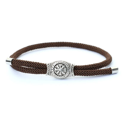 Noter Unique Rope Bracelet Men Handmade Adjustable Viking Braslet Homme Festival Accessories Husband Gift Pulsera Hombre Joias