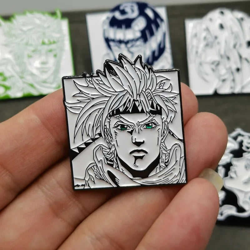 JoJos Bizarre Pins Metal