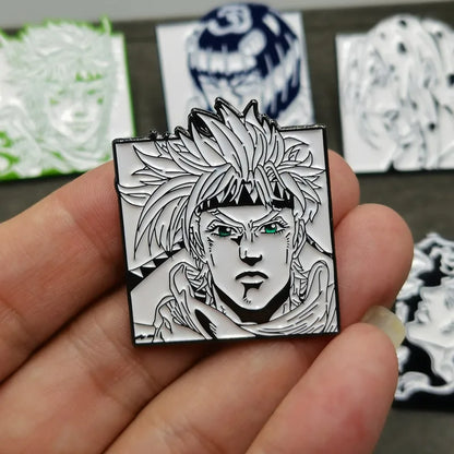JoJos Bizarre Pins Metal