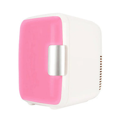 Car Refrigerator 12V Mini Portable Fridge 4L Portable Cooling Warming Freezer Food Drinke Cooling Storage Box Container For Auto