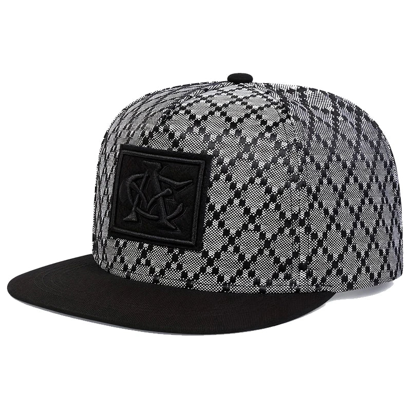 Unisex Letter Embroidery Hip-Hop Hats Spring and Autumn Outdoor Adjustable Casual Baseball Caps Sunscreen Hat