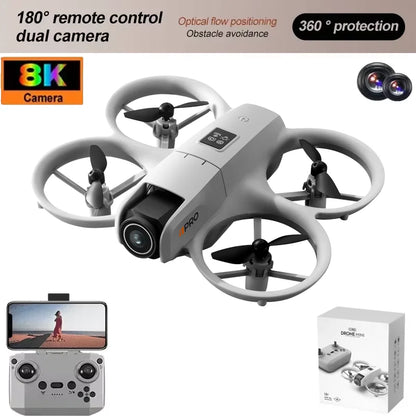 NEW i1PRO Mini Drone 8K HD Dual Camera Aerial Intellig Obstacle Avoidance Optical Flow Hover Avoidance Four-Axis RC Drone 10000M