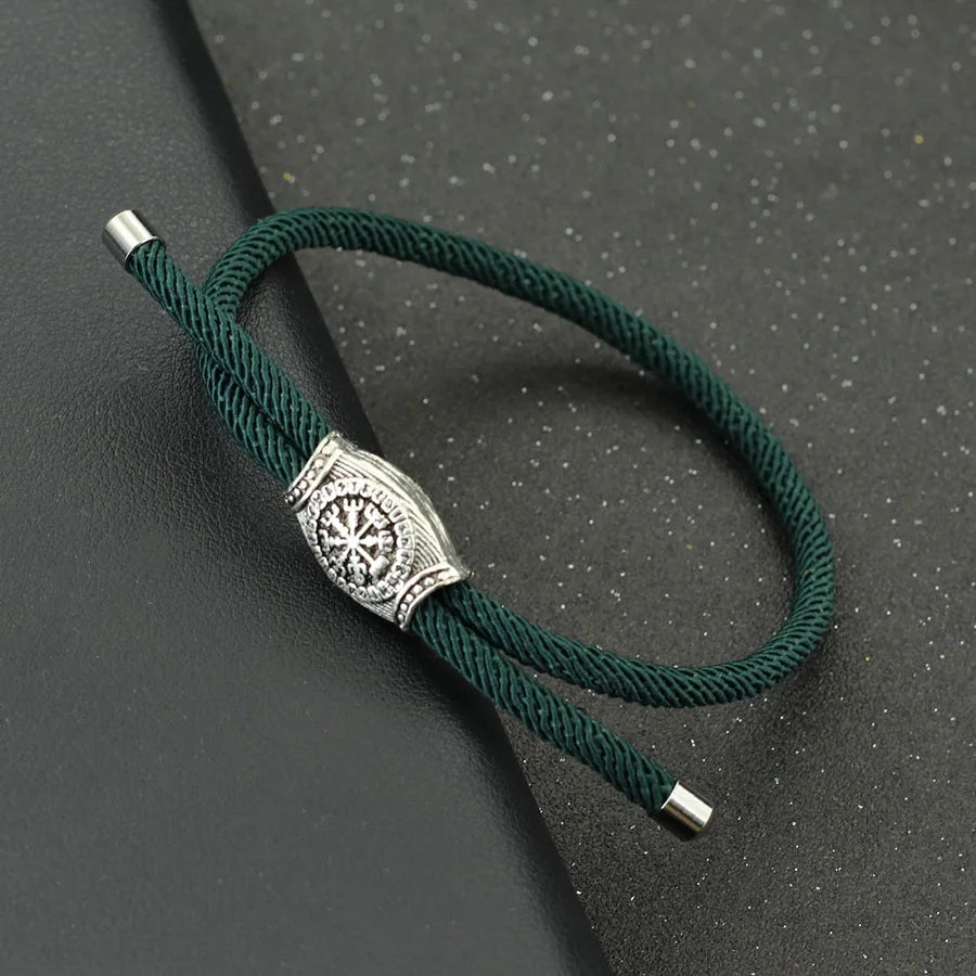 Noter Unique Rope Bracelet Men Handmade Adjustable Viking Braslet Homme Festival Accessories Husband Gift Pulsera Hombre Joias
