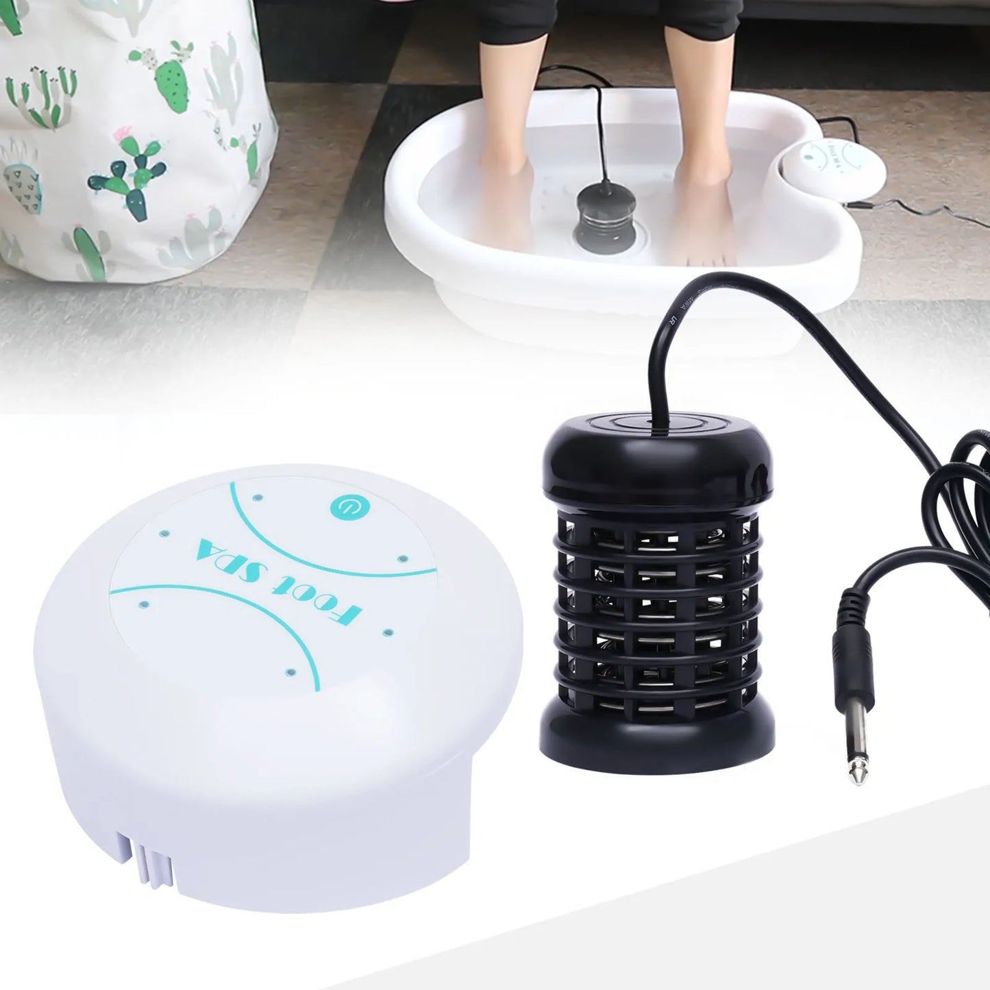 Ionic Detox Foot Bath Spa Machine Portable Salon Ion Aqua Foot Bath Cleanse Hine Beauty Kit