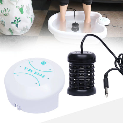 Ionic Detox Foot Bath Spa Machine Portable Salon Ion Aqua Foot Bath Cleanse Hine Beauty Kit