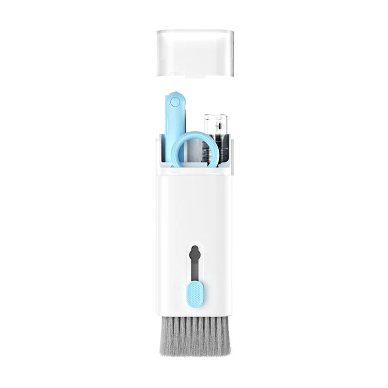 7-in-1 Computer Keyboard Cleaner Brush Kit Bluetooth Earphone Cleaning Pen For Airpods 3 Pro Headset Cleaning Tool Keycap Puller