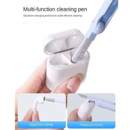 7 in 1 Computer Keyboard Cleaner Kit Earphones Cleaner Brush For AirPods Computer Tablet Laptop TV Screen Phone Cleaning Tools