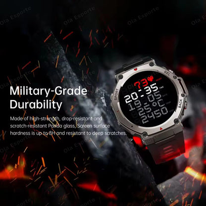 T-Rex 3 GPS Smart Watch 10ATM Waterproof Built-in Dual-band GNSS Compass Military Sport Smartwatch Men 2025 New For Xiaomi Ultra