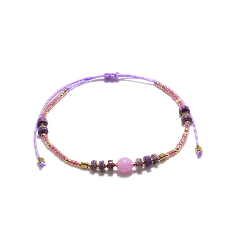 New Bohemia Women String Bracelet Handmade Weaven Seed Beads Braclet Turkish Braslet Girlfriend Gift Best Friend Brazalete Joias