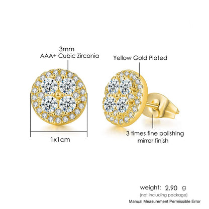 Hip-hop Ice Studded Earring for Men