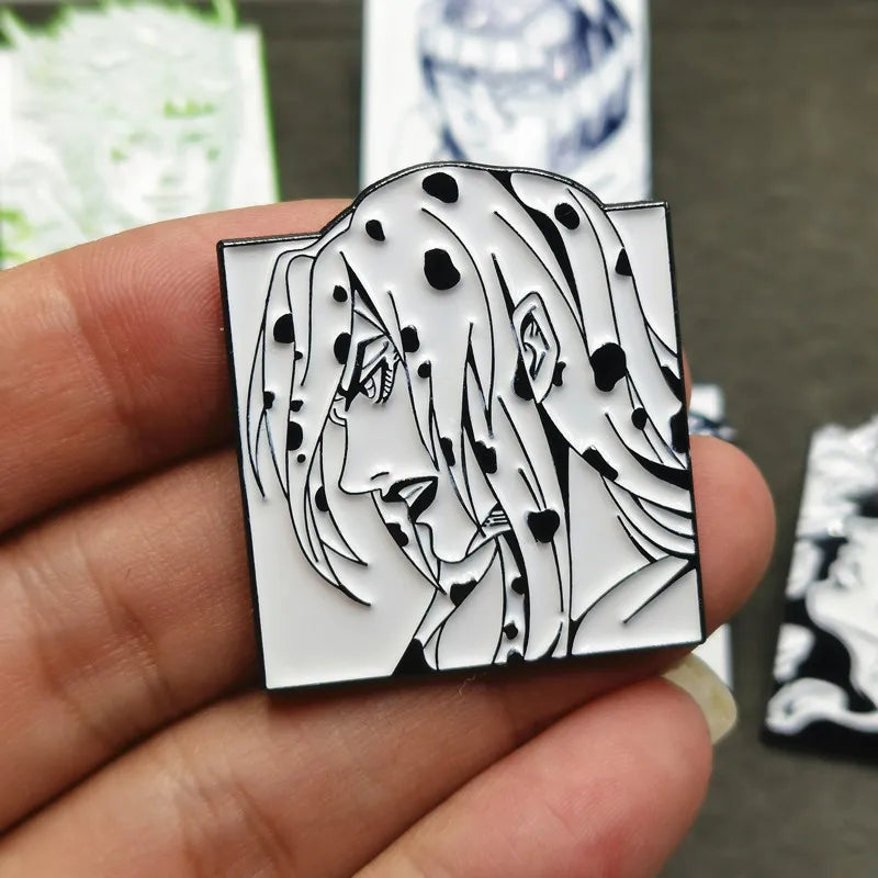 JoJos Bizarre Pins Metal
