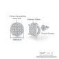 Hip-hop Ice Studded Earring for Men