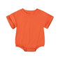 Bamboo Fiber Baby Girl Bodysuit Fashion Solid Short Sleeve Baby Boy Clothes Summer Newborn Clothes Knitted Romper 3-24 Months
