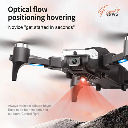 KBDFA G6 Drone Professional  4K HD Camera 8K No GPS Obstacle Avoidance RC Helicopter Brushless WIFI FPV Foldable Quadcopter Toys