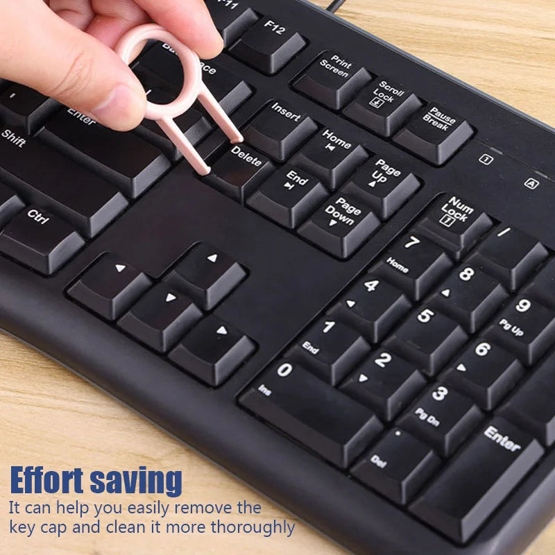 7-in-1 Computer Keyboard Cleaner Brush Kit Bluetooth Earphone Cleaning Pen For Airpods 3 Pro Headset Cleaning Tool Keycap Puller