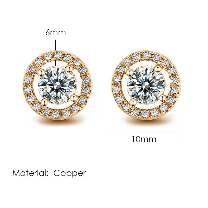 Hip-hop Ice Studded Earring for Men
