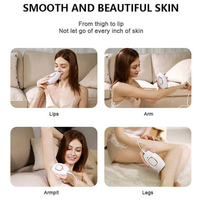 500000 Flashes IPL Hair Removal Device for Women Painless Laser Epilator for Body Bikini and Face Home Use