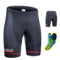 X-TIGER Men Cycling Shorts with Back Pocket 5D Gel Padded Bike Shorts for Men Mountain Road Biking Riding Half Pants Tights