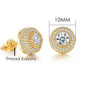 Hip-hop Ice Studded Earring for Men