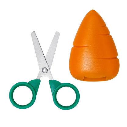 Fniiva 1Pc Children Scissors Fruit Shaped Safety Scissors for Children's DIY Handmade Craft Paper Cutting Tool